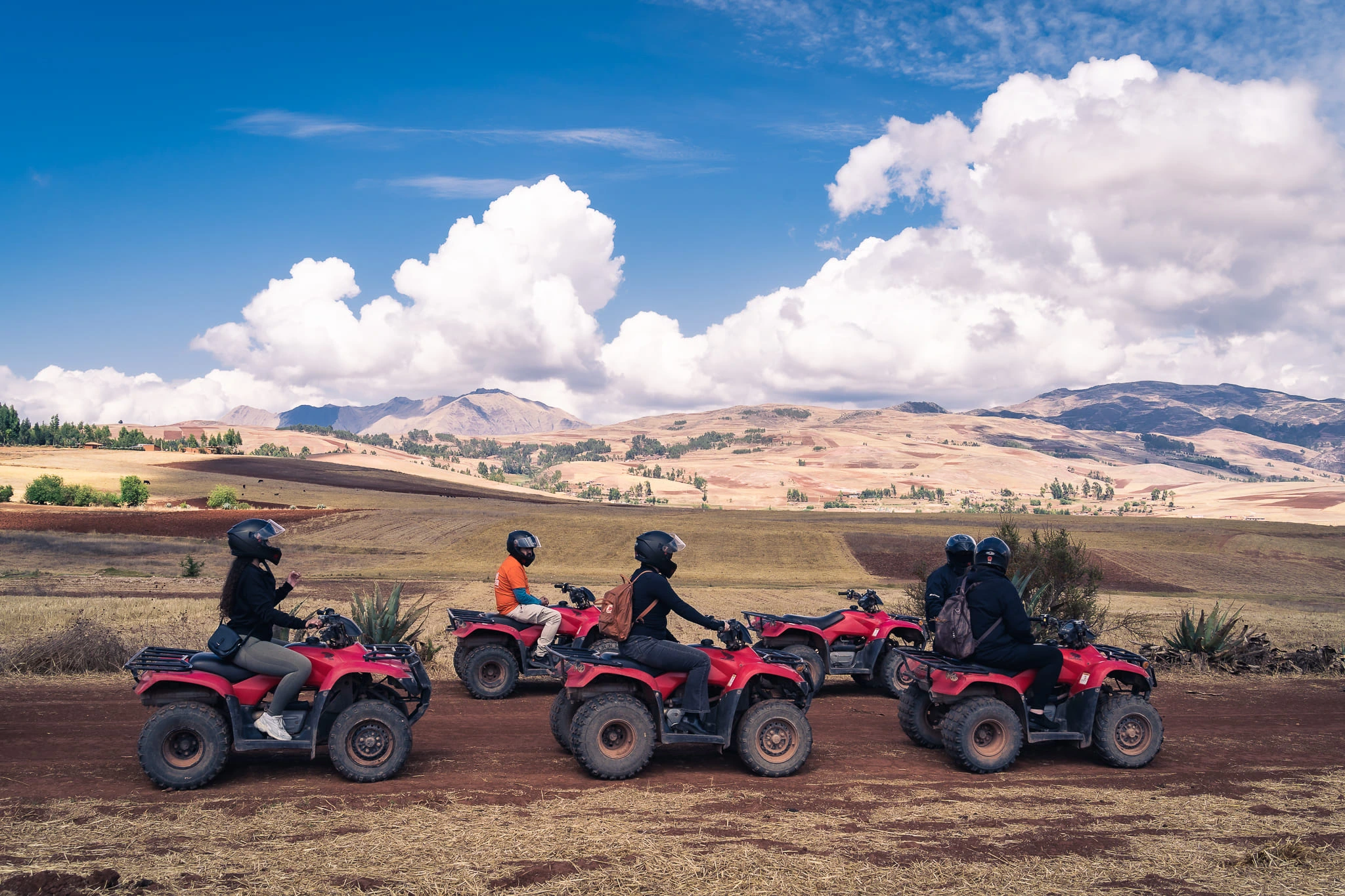 Quad bikes tour in Moray and Maras salt mines