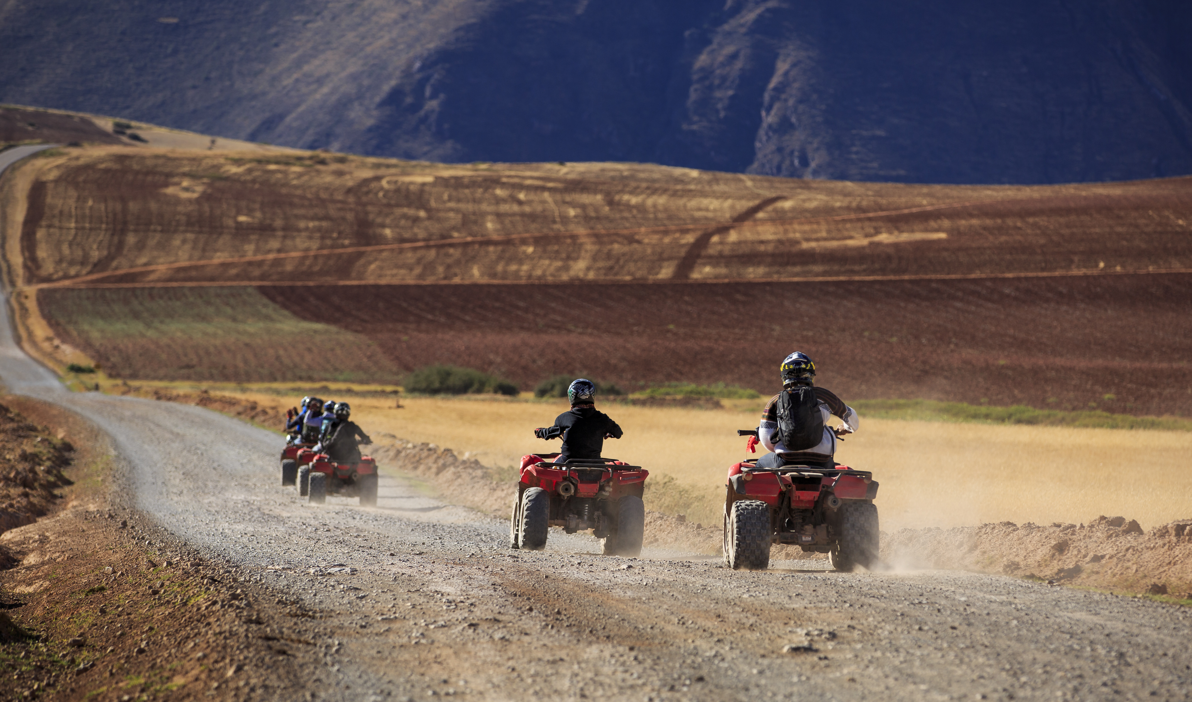 Quad bikes tour in Moray and Maras salt mines